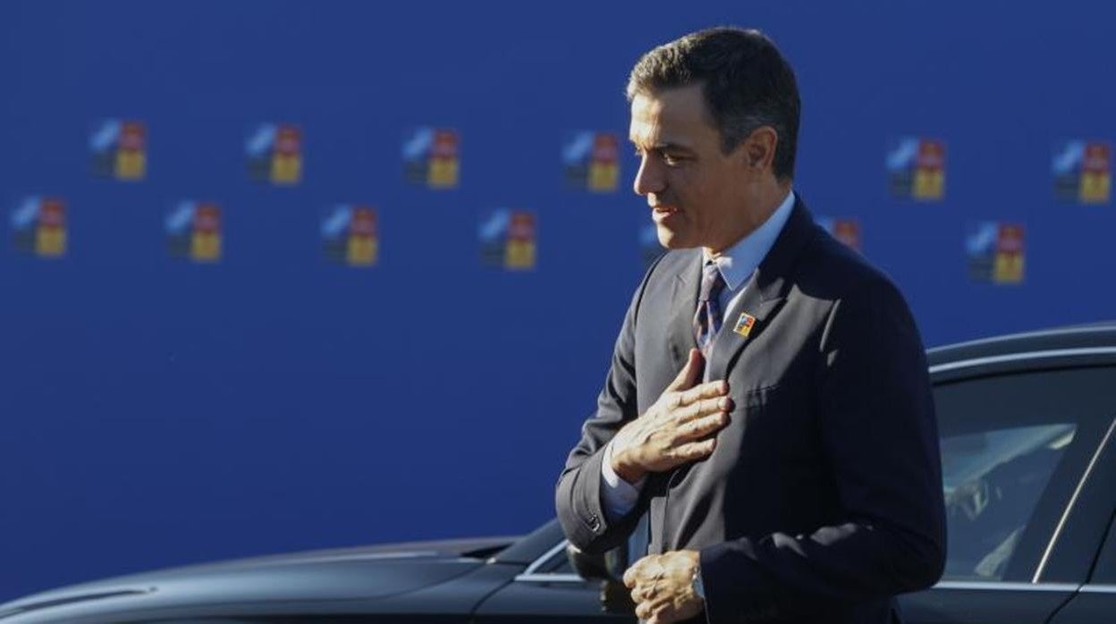 Pedro Sánchez en la jornada inaugural de la Cumbre de la OTAN en Madrid