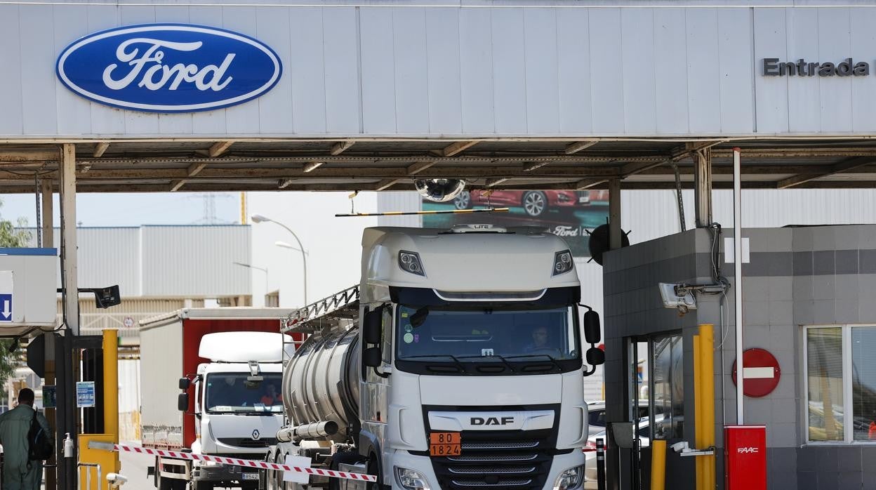 Imagen de la planta de Ford en Almussafes