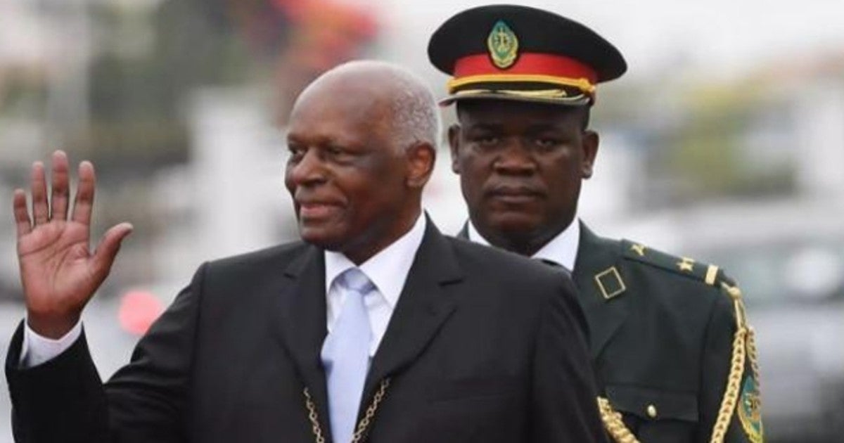 El expresidente de Angola Eduardo dos Santos, en una foto de archivo