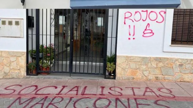 «Socialistas maricones»: aparecen pintadas homófobas en el Ayuntamiento de la localidad valenciana de Titaguas