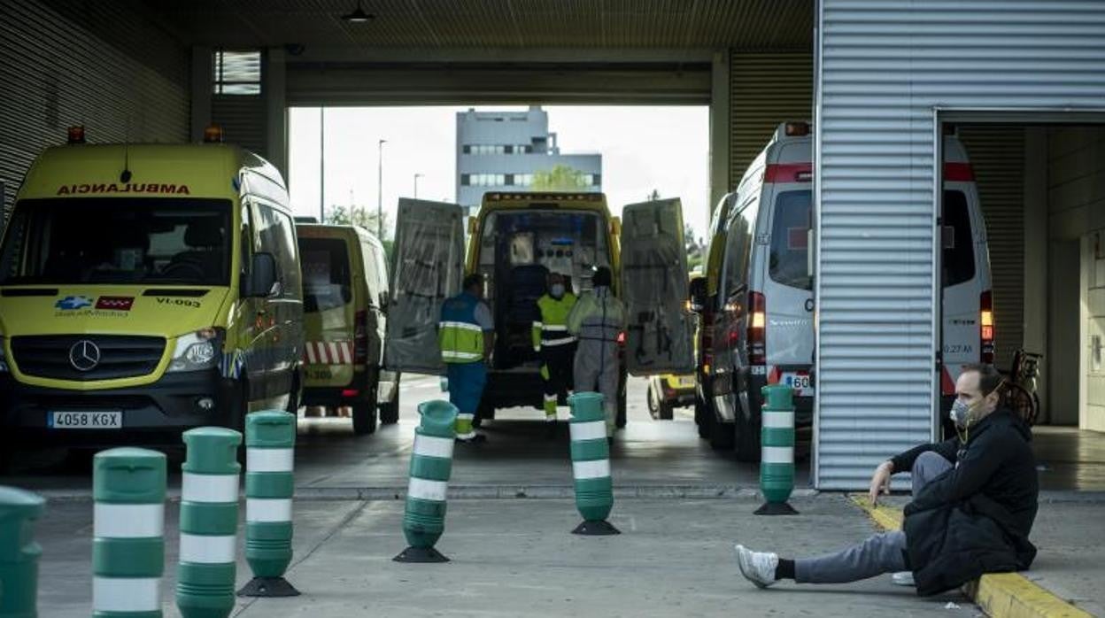 Entrada de las Urgencias del Hospital Infanta Sofía