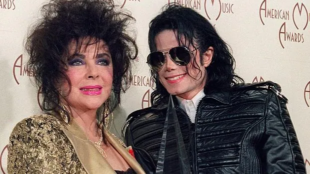 Elizabeth Taylor y Michael Jackson