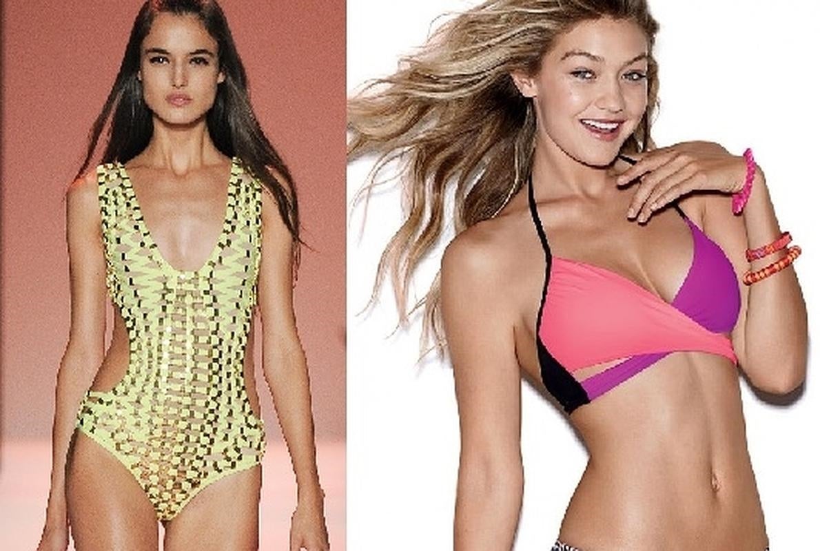 Blanca Padilla (izquierda) y Gigi Hadid (derecha)