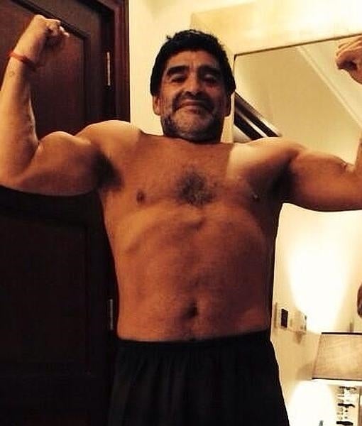 Maradona-Hulk, visto por su hija