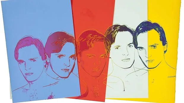 En los años 80 Miguel Bosé fue amigo y muso de Andy Warhol