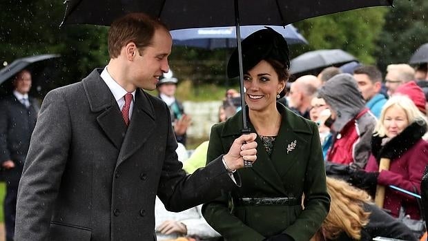 Misa y bufet de Navidad para la Familia Real británica