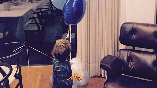 Iker y Sara compartieron en sus respectivas redes sociales imágenes de la celebración del cumpleaños del pequeño