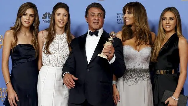 Las chicas Stallone se preparan para deslumbrar en la alfombra roja de los Oscar