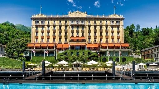 El Gran Hotel Tremezzo, en el Lago Como (Italia)