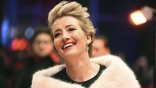 La actriz británica Emma Thompson en el Festival de Berlín