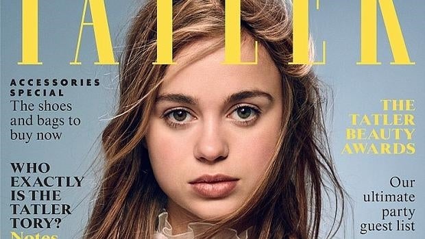 Amelia Windsor en la portada de «Tatler»