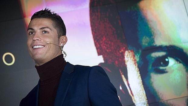 Cristiano Ronaldo en la presentación de Legacy