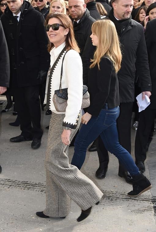 Carolina de Mónaco y su hija pequeña, Alexandra de Hannover