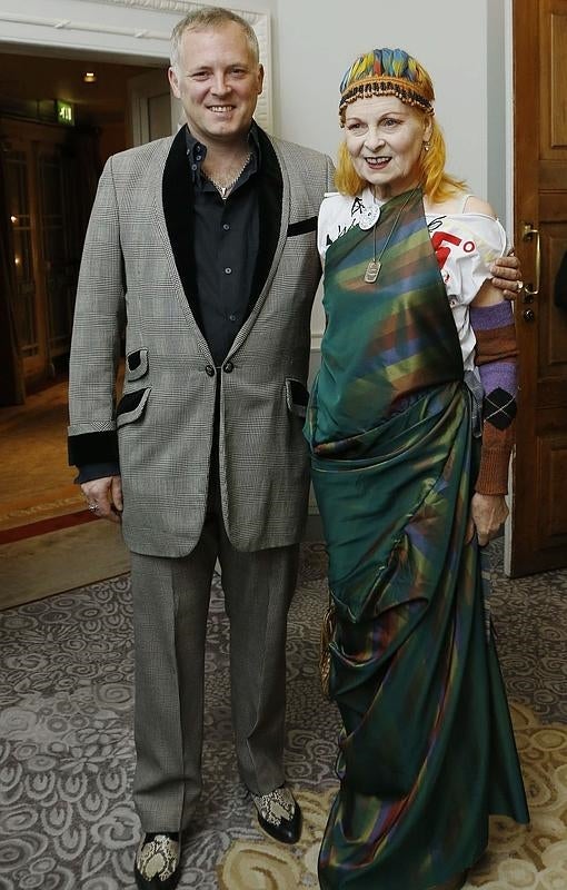 Joseph Corré y su madre, Vivienne Westwood, en 2012