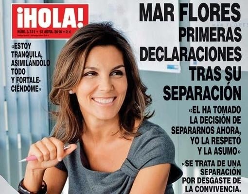 Mar Flores confiesa que ha sido Javier Merino quien «ha tomado la decisión de separarse»