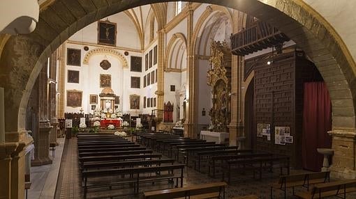 Interior de la iglesia de la Encarnación