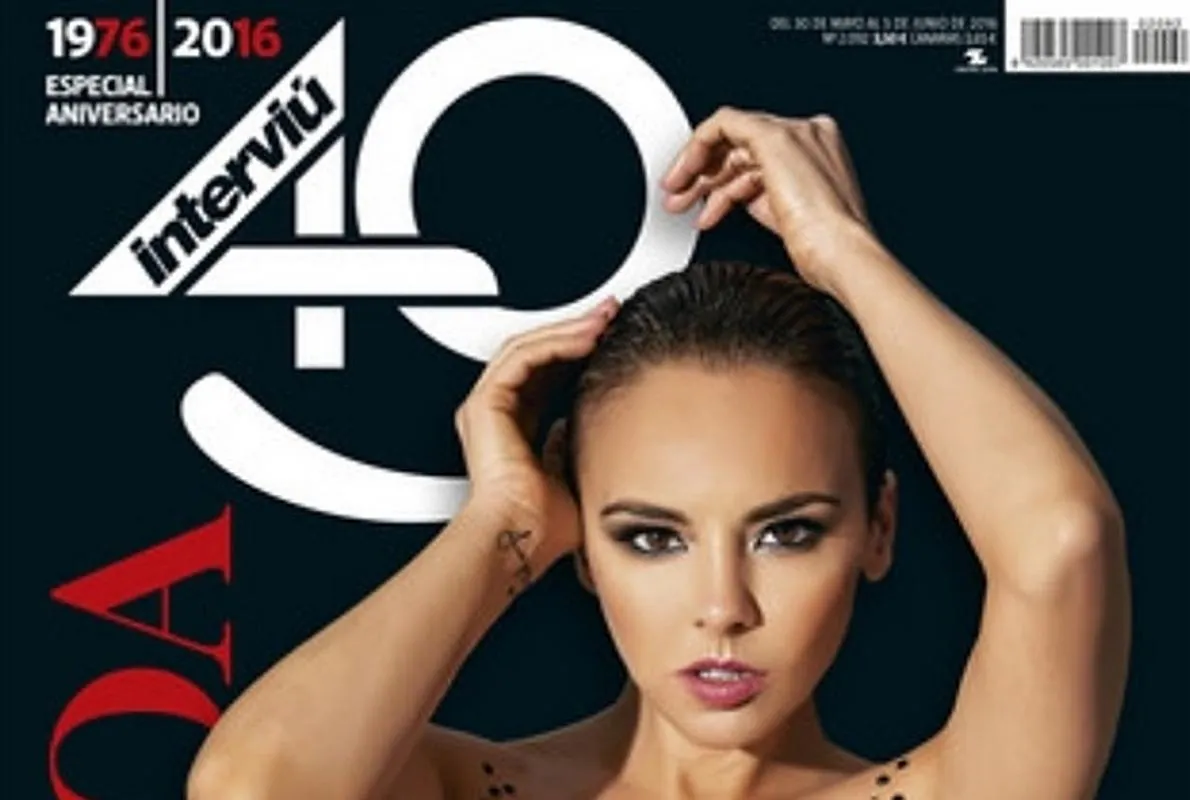 Erotismo y sensualidad: Chenoa se desnuda en Interviú por el 40 cumpleaños de la revista