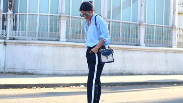 ¿Cómo llevas la tendencia del pantalón con línea lateral?