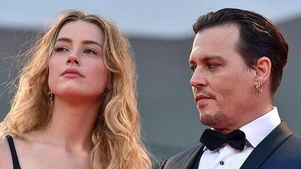 Amber Heard y Johnny Depp en 2016