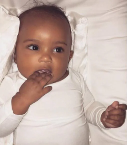 La foto que Kim ha compartido del pequeño West Kardashian de 6 meses