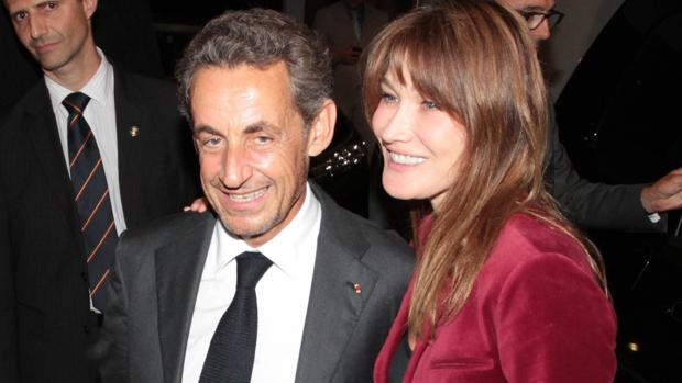 Nicolas Sarjkozy y Carla Bruni