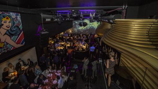 Panorámica de la cena de la gala Global Gift Ibiza