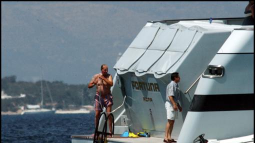 Don Juan Carlos anunció en el 2013 que renunciaba al uso del yate