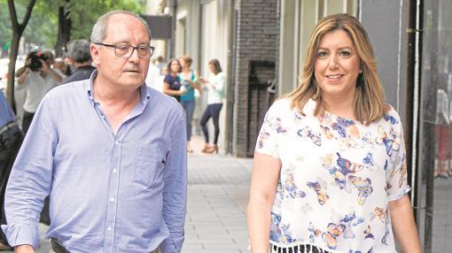 Susana Díaz vacaciones con su marido José María