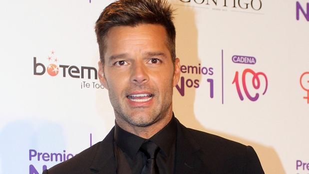 Ricky Martin en un photocall en el 2015