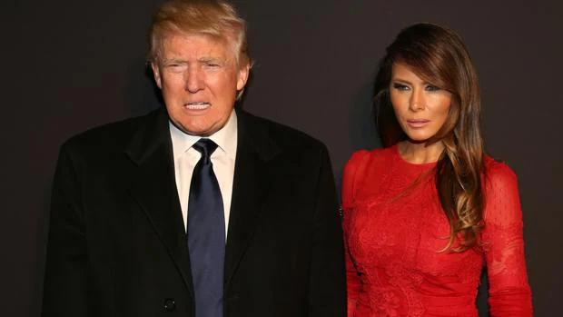 Dondal Trump junto a su mujer Melania
