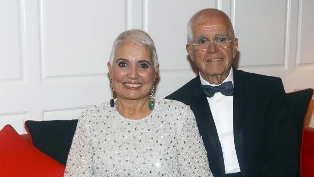 Salvador Tous y su esposa Rosa Oriol
