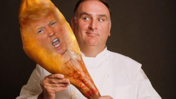 El chef José Andrés propone a Trump terminar su batalla legal y donar el dinero a los veteranos