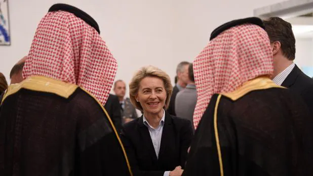 La política alemana en Riad (Arabia Saudí), hace unos días