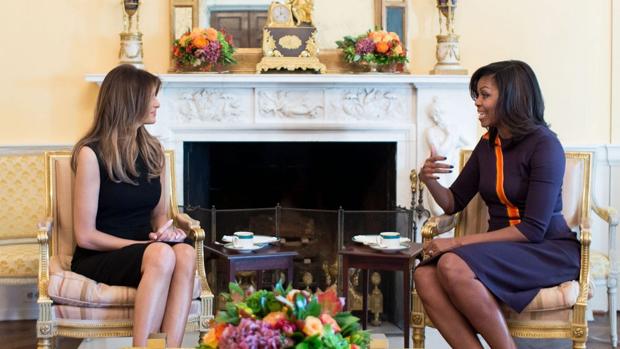Michelle Obama «abre la puerta» a Melania Trump