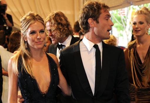 Sienna Miller y Jude Law