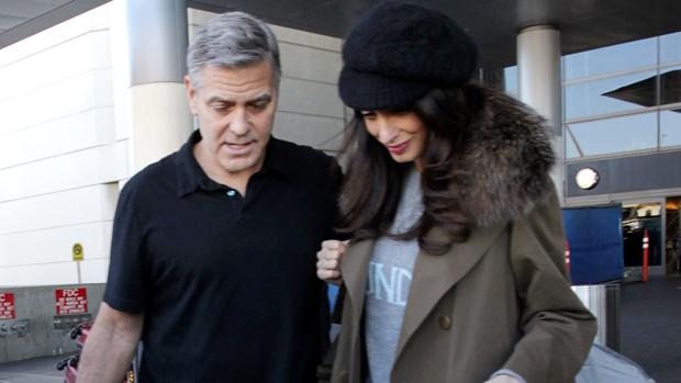 George Clooney y Amal, darán la bienvenida a sus gemelos en junio