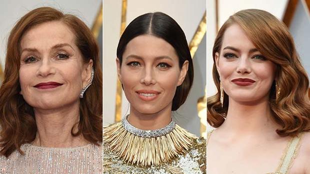 Los mejores «looks» de belleza de los Oscar 2017