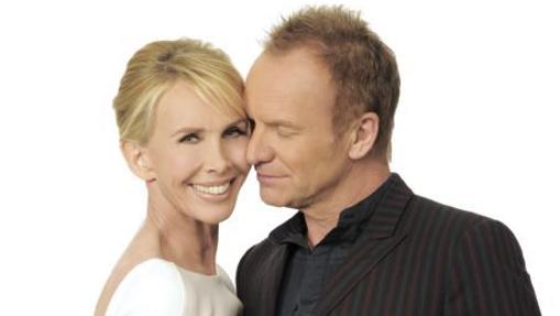 Sting y Trudie Styler