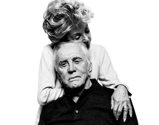 Kirk Douglas y Anne Buydens