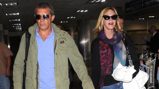 Antonio Banderas y Melanie Grifftith