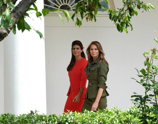 Melania Trump y Juliana Awada, dos primeras damas a la moda