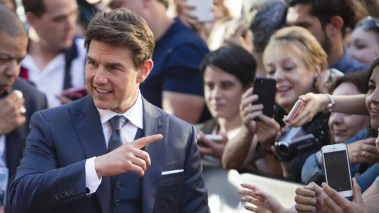 Tom Cruise colapsa la Gran Vía madrileña