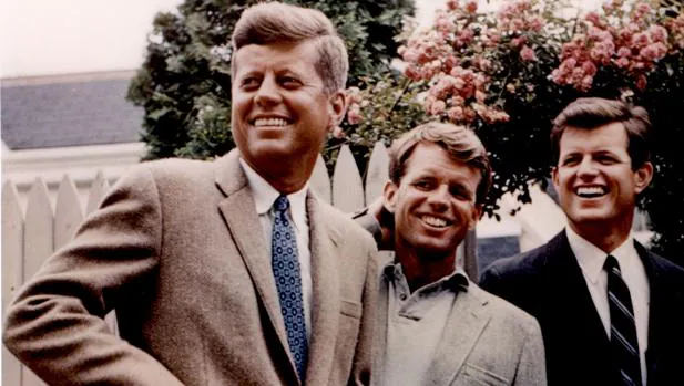 Los hermanos Kennedy: John, Bob y Edward