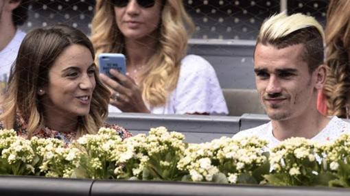 La pareja en la Mutua Madrid Open de tenis