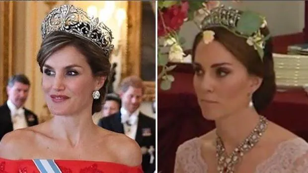 La Reina Letizia y Kate Middleton