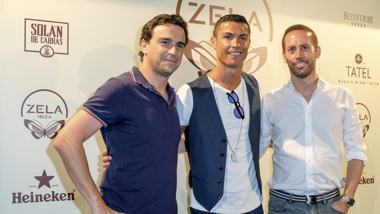 El futbolista portugués Cristiano Ronaldo a su llegada a la «Owner's Party»