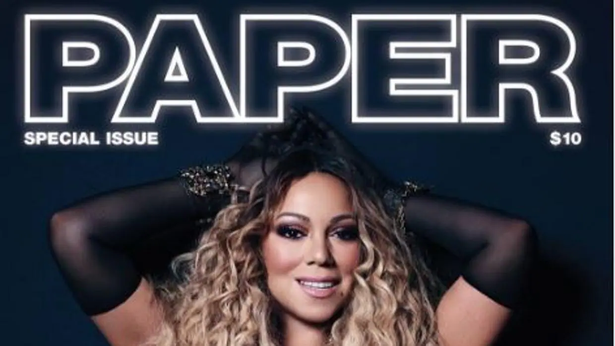 La portada de Paper con Mariah Carey