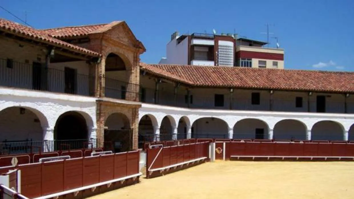 Interior de la Plaza de toros de Almadén en una imagen de archivo
