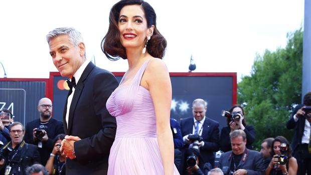 La pasión italiana por George y Amal Clooney