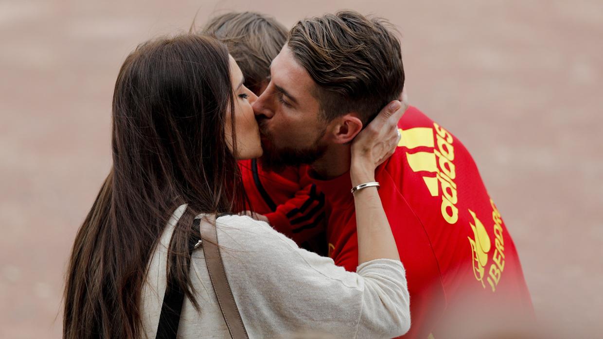 Pilar Rubio y Sergio Ramos